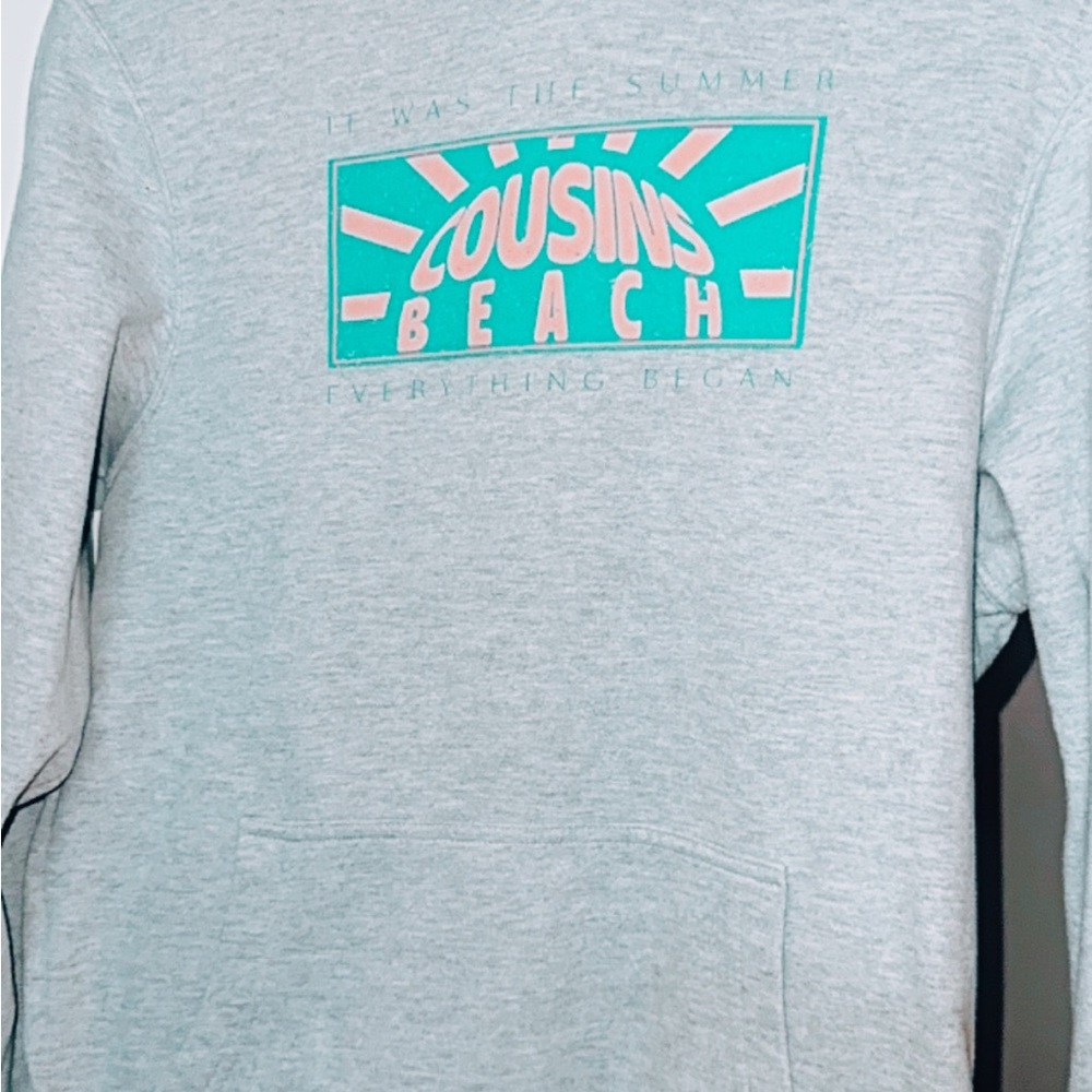 Gray Cousins Beach Sweatshirt